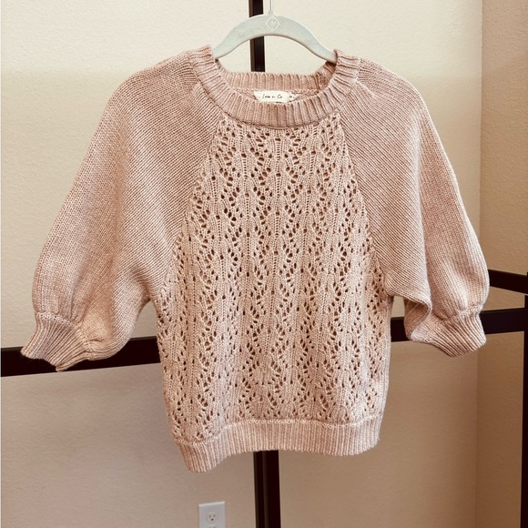 Chic Knit Sweater in Soft Beige - Picture 4 of 7